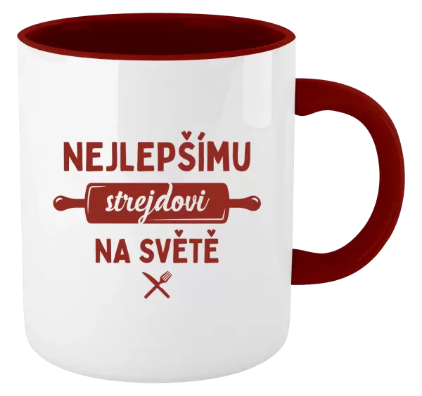 Hrnek Nejlepšímu strejdovi na světě - váleček