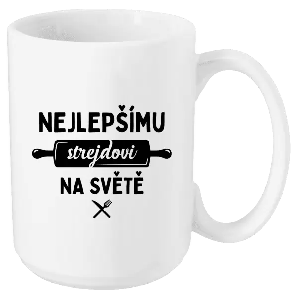 Hrnek Nejlepšímu strejdovi na světě - váleček