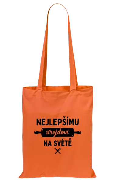 Látková taška Nejlepšímu strejdovi na světě - váleček