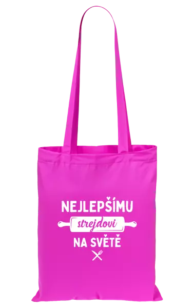 Látková taška Nejlepšímu strejdovi na světě - váleček