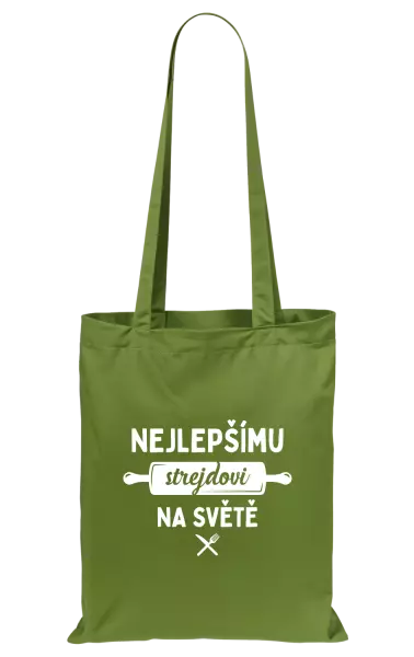 Látková taška Nejlepšímu strejdovi na světě - váleček