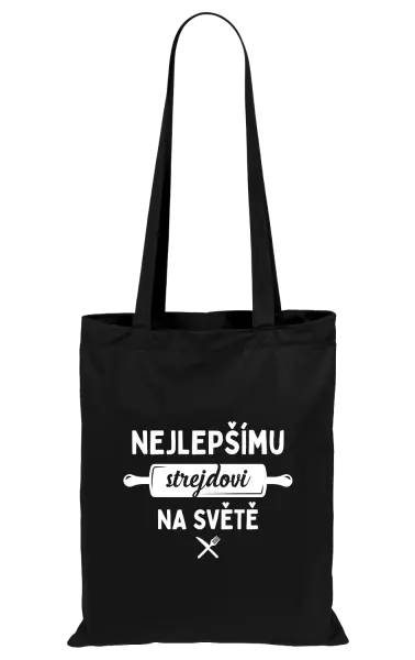 Látková taška Nejlepšímu strejdovi na světě - váleček