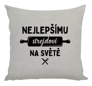 Polštář Nejlepšímu strejdovi na světě - váleček