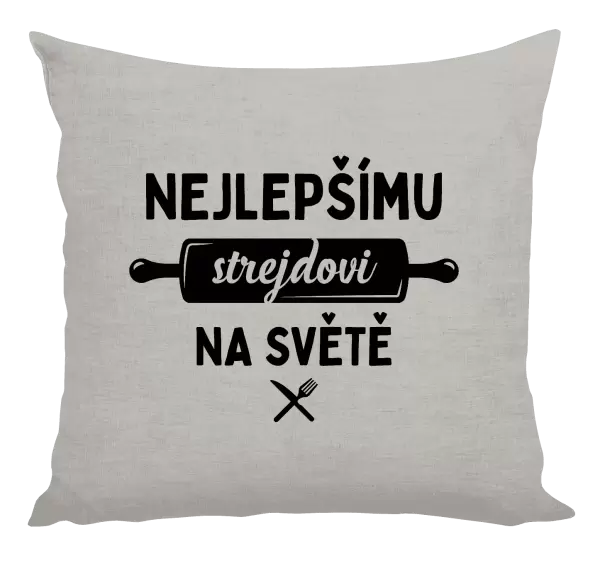 Polštář Nejlepšímu strejdovi na světě - váleček