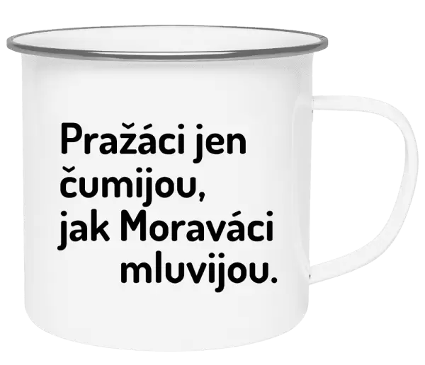 Plecháček Pražáci jen čumijou, jak Moraváci mluvijou.