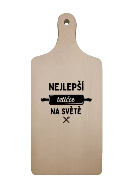 Prkénko Nejlepší tetičce na světě - váleček