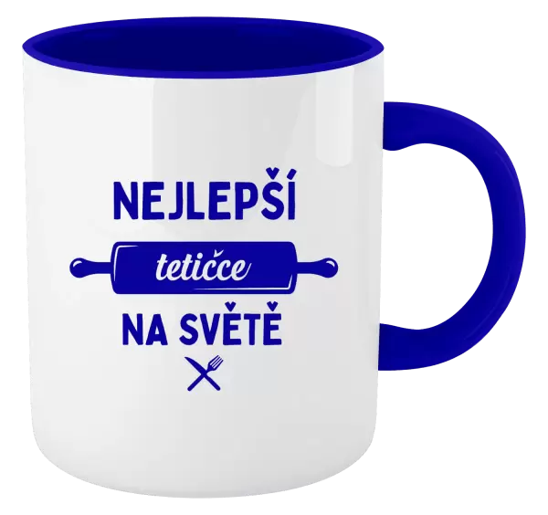 Hrnek Nejlepší tetičce na světě - váleček