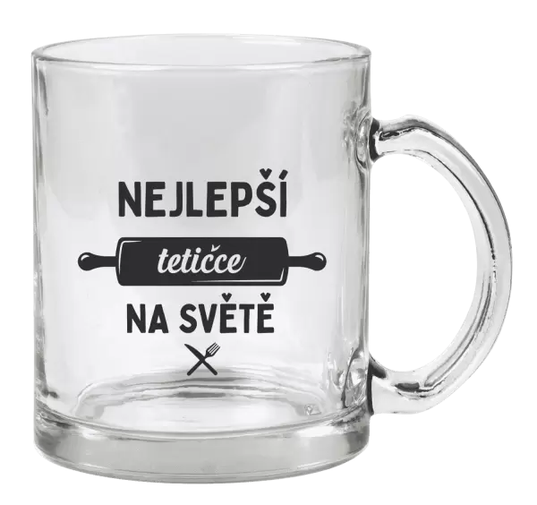 Hrnek Nejlepší tetičce na světě - váleček
