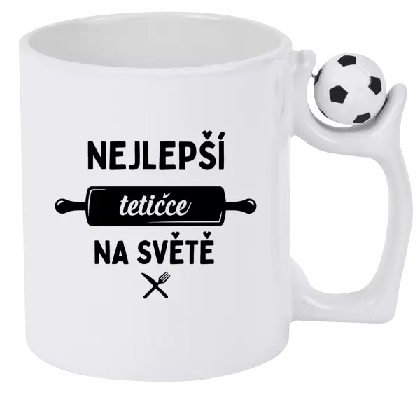 Hrnek Nejlepší tetičce na světě - váleček