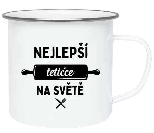 Plecháček Nejlepší tetičce na světě - váleček