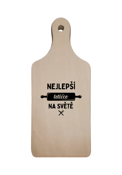 Prkénko Nejlepší tetičce na světě - váleček