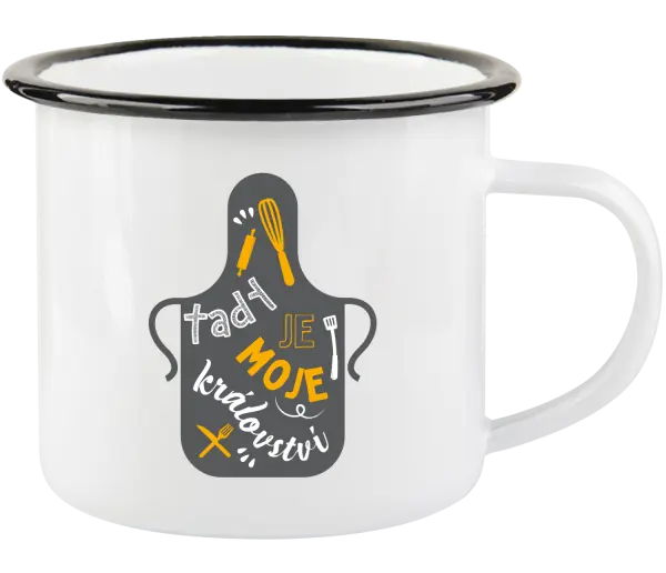 Plecháček Tady je moje království - zástěra