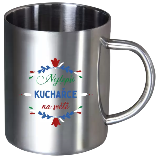 Nerezový hrnek Nejlepší kuchařce na světě