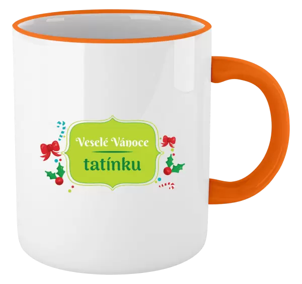 Vánoční hrnek Veselé Vánoce, tatínku