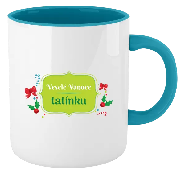 Vánoční hrnek Veselé Vánoce, tatínku