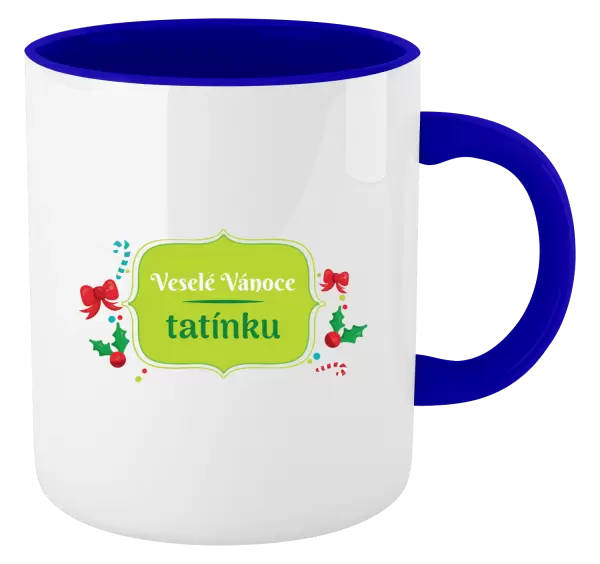 Vánoční hrnek Veselé Vánoce, tatínku