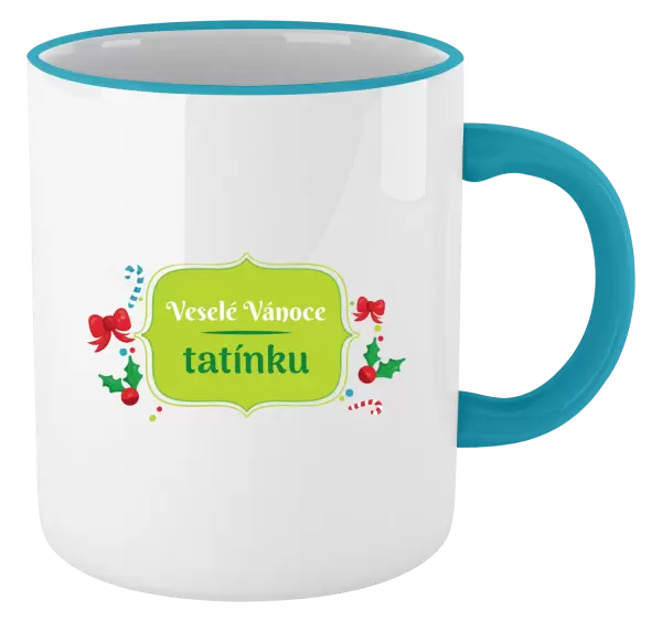 Vánoční hrnek Veselé Vánoce, tatínku