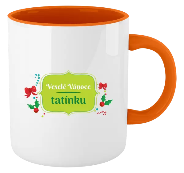 Vánoční hrnek Veselé Vánoce, tatínku