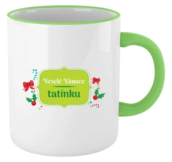 Vánoční hrnek Veselé Vánoce, tatínku