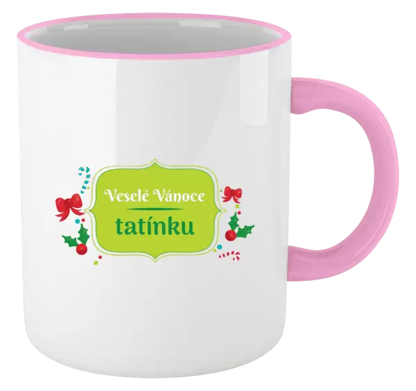 Vánoční hrnek Veselé Vánoce, tatínku