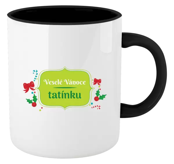 Vánoční hrnek Veselé Vánoce, tatínku