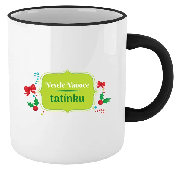 Vánoční hrnek Veselé Vánoce, tatínku