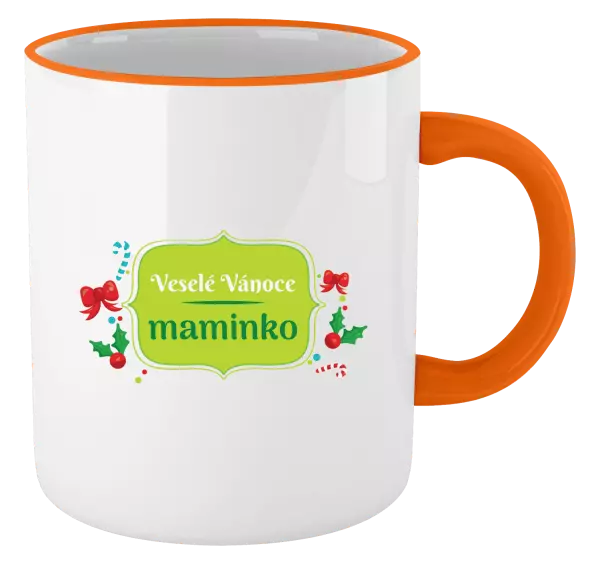 Vánoční hrnek Veselé Vánoce, maminko