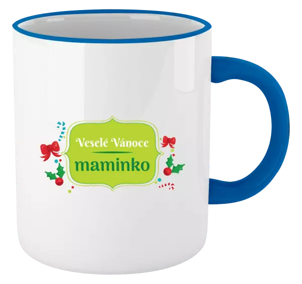 Vánoční hrnek Veselé Vánoce, maminko