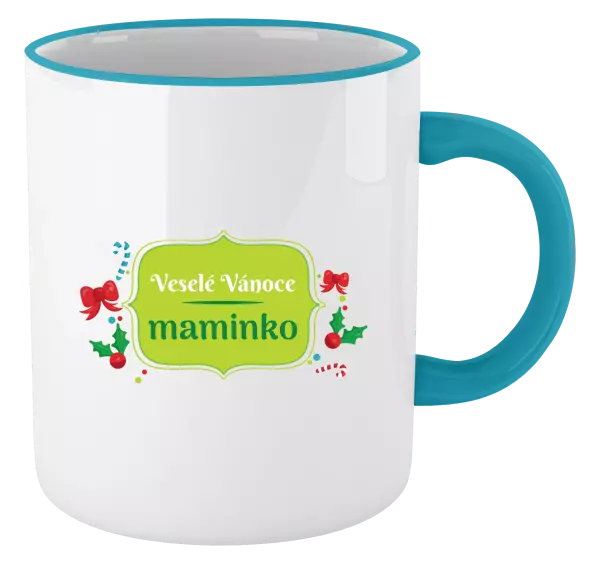 Vánoční hrnek Veselé Vánoce, maminko