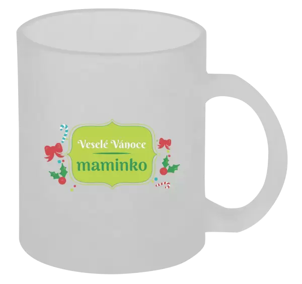 Vánoční hrnek Veselé Vánoce, maminko