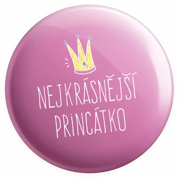 Placka Nejkrásnější princátko
