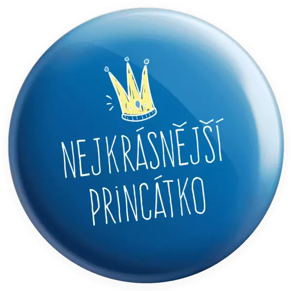 Placka Nejkrásnější princátko