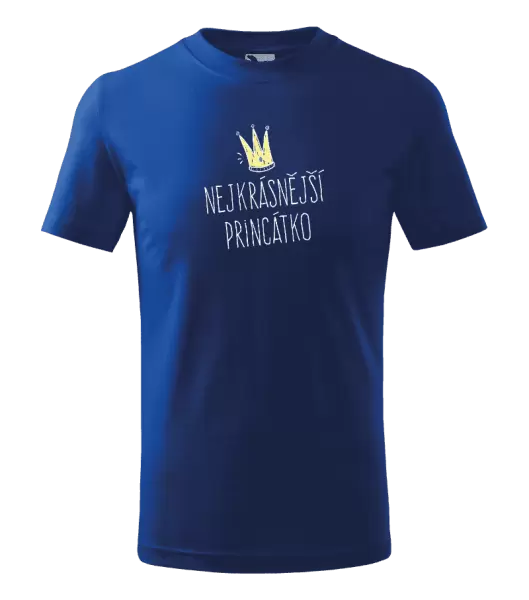 Dětské tričko Nejkrásnější princátko