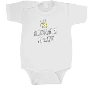 Dětské body Nejkrásnější princátko