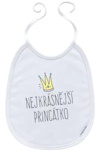 Dětský bryndák Nejkrásnější princátko