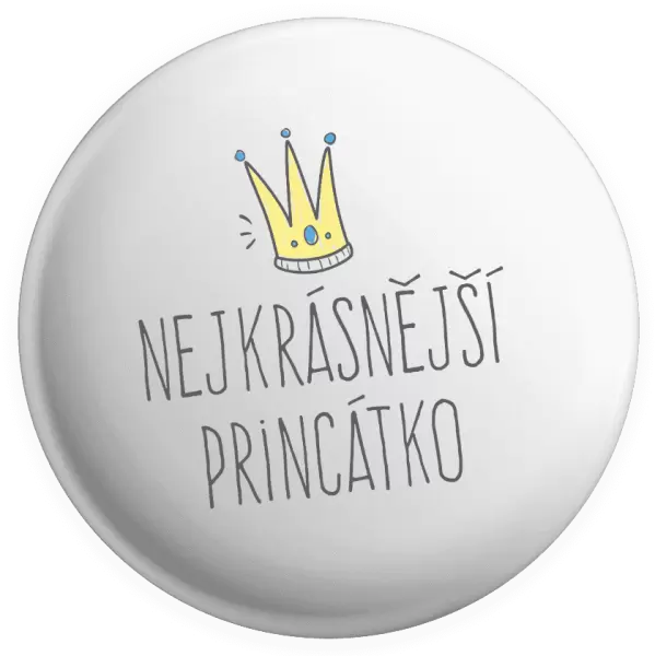 Placka Nejkrásnější princátko