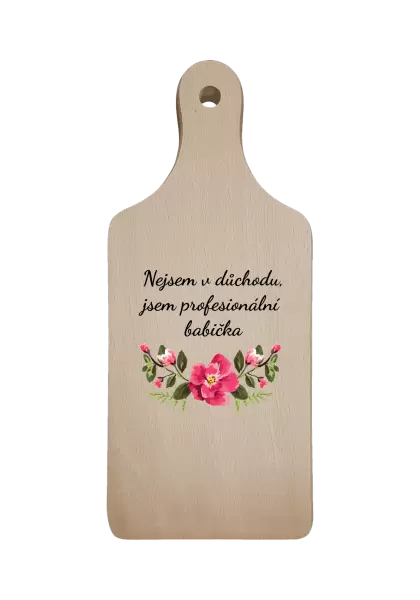 Prkénko Nejsem v důchodu, jsem profesionální babička