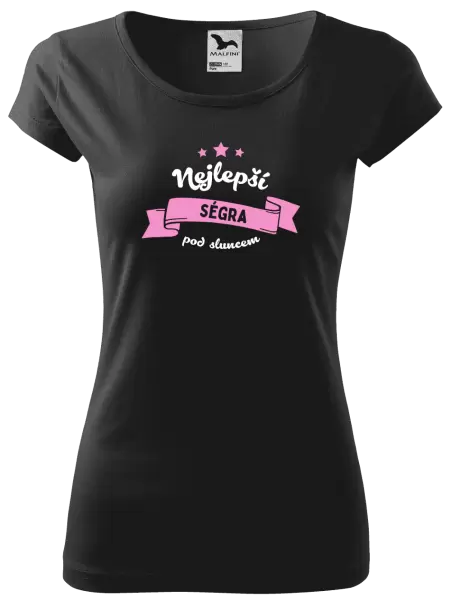 Dámské tričko Nejlepší ségra pod sluncem