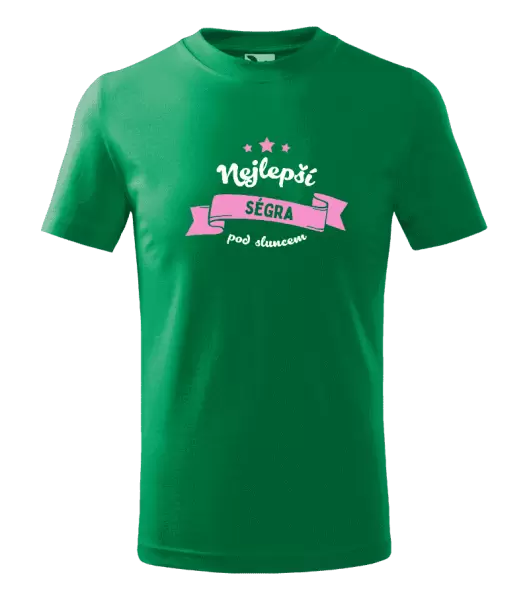 Dětské tričko Nejlepší ségra pod sluncem