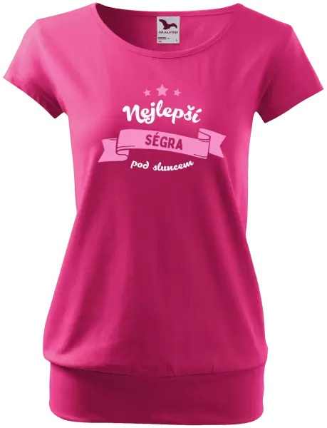 Dámské tričko Nejlepší ségra pod sluncem