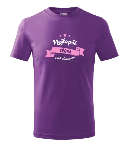Dětské tričko Nejlepší ségra pod sluncem