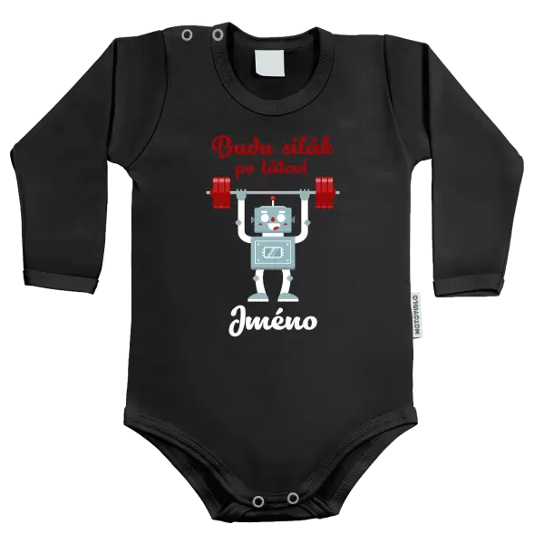 Dětské body Budu silák po tátovi