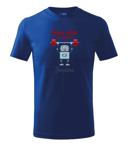 Dětské tričko Budu silák po tátovi