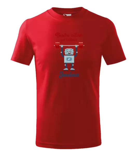 Dětské tričko Budu silák po tátovi