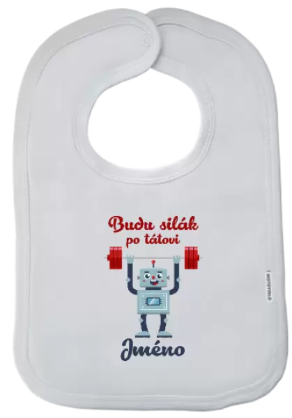 Dětský bryndák Budu silák po tátovi