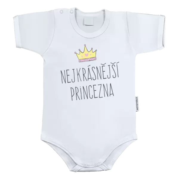 Dětské body Nejkrásnější princezna