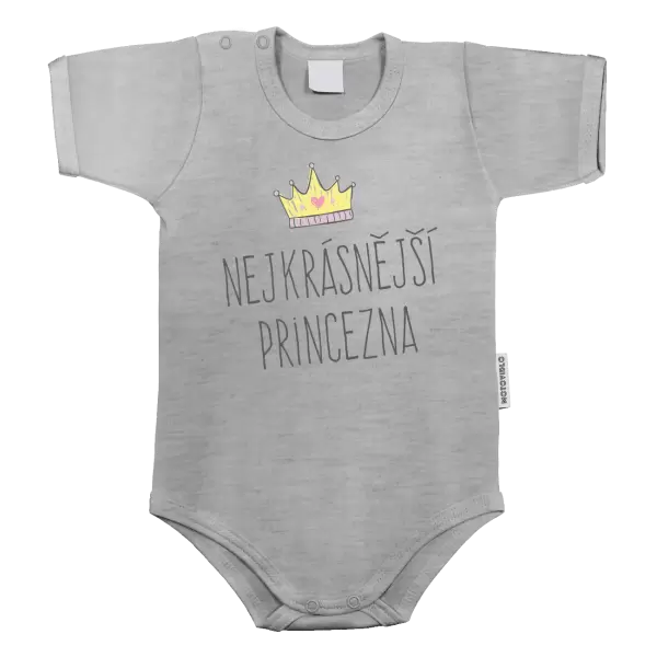 Dětské body Nejkrásnější princezna
