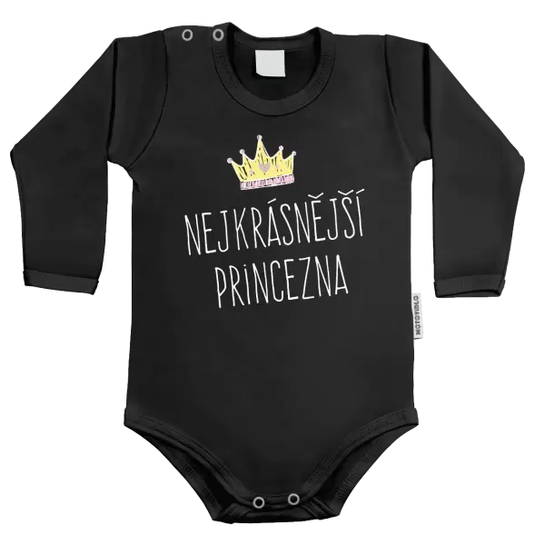 Dětské body Nejkrásnější princezna