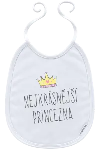 Dětský bryndák Nejkrásnější princezna