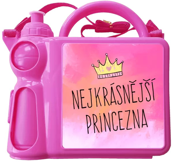 Svačinový set Nejkrásnější princezna